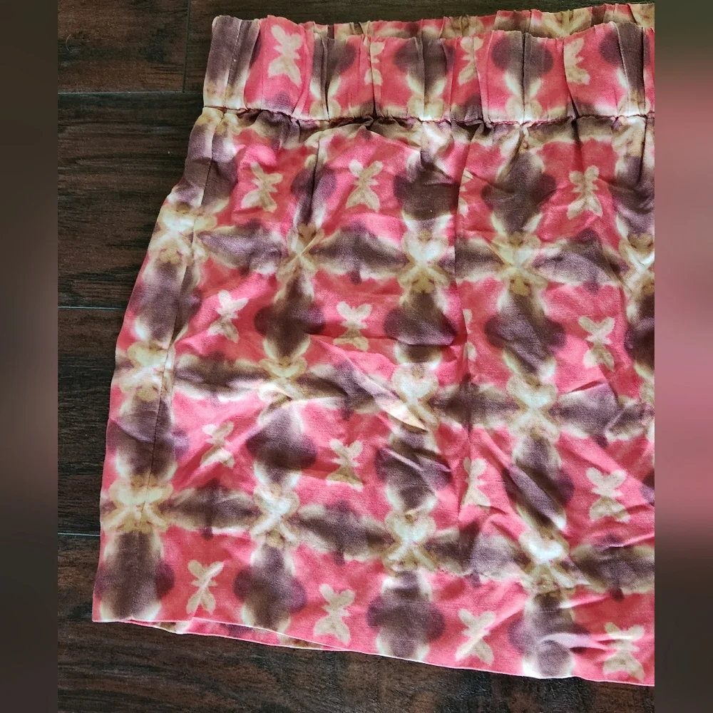 New J.CREW Linen Mini A-Lane Skirt 🫶